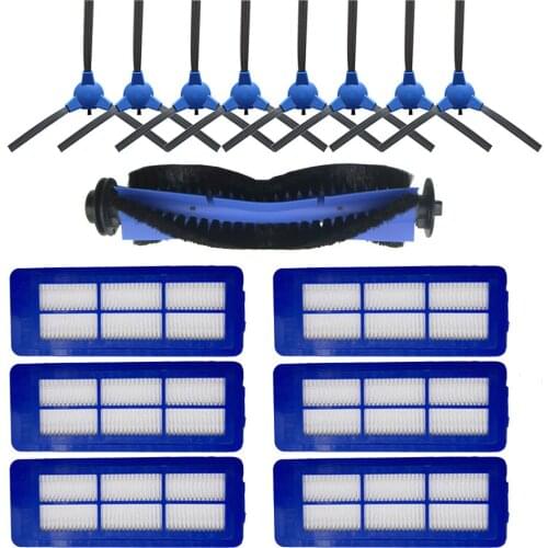 Robot side brush hepa filter mop cloth For Cecotec Conga Excellence 1090 robot vacuum cleaner parts accessories replacement kit