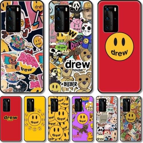 Lovely cute smile Phone Case For Huawei Honor 20 10 9 8 N Pro Lite A C RU black cell shell
