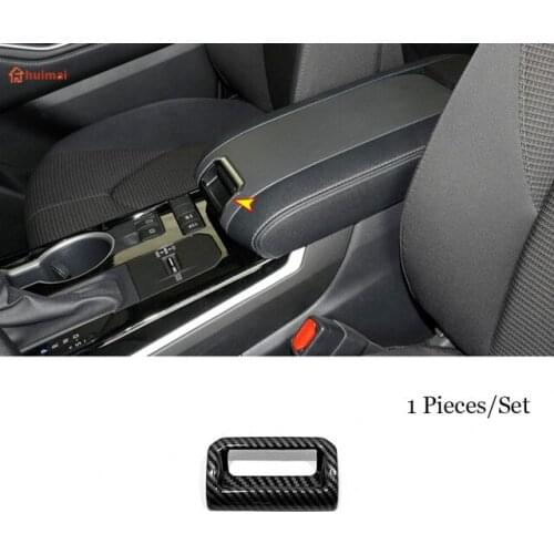 For Toyota Highlander 2021 2022 Car Styling Cover Stick Trim ABS Center Console Cup Holder Gear Storage Box Frame Parts