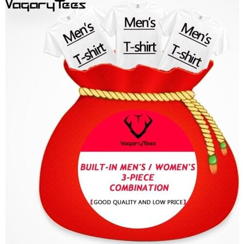 Random Fukubukuro Lucky Bag Surprise T-shirt Set Including 3 pcs Super Value t-shirt