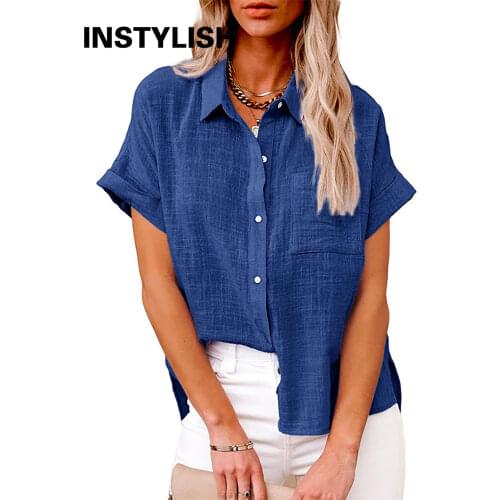 INSTYLISH Linen Blouses