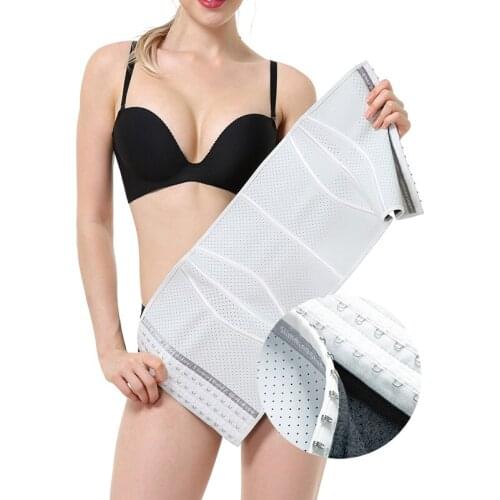 Latex Breathable Waist Trainer Cincher Corset Weight Loss Hourglass Body Shaper Fajas Reductoras y modeladoras mujer Slim Belt