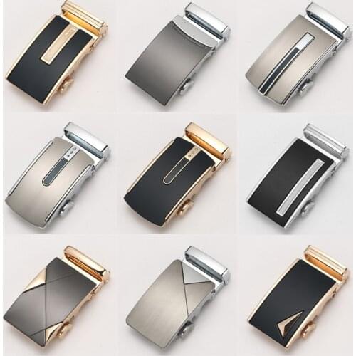 New Genuine Mens Belt Head, Belt Buckle, Leisure Belt Head Business Accessories Automatic Buckle Width 3.5CM Luxury Fashion G89