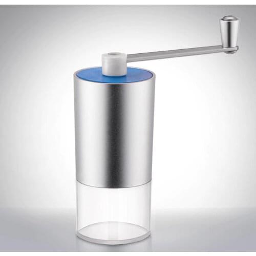 High Quality Manual Coffee Grinder Stainless Steel Burr Grinder Mini Coffee Milling Home Kitchen Bar Coffeeware Nut Seed Grinder