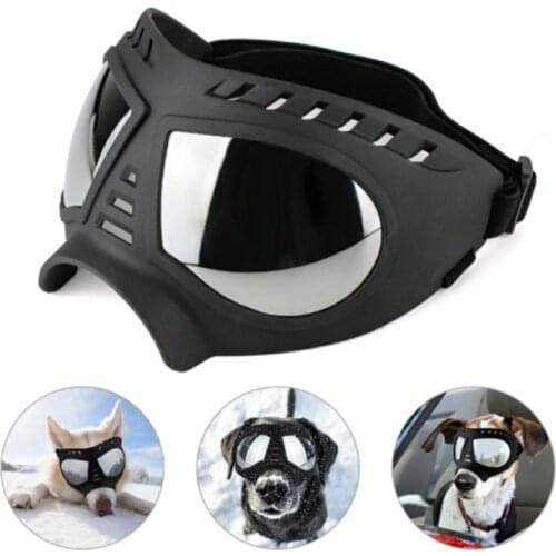 Cool Dog Sunglasses UV Protection Windproof Goggles Pet Eye Wear Medium Large Dog Swimming Skating Glasses Pet Accessaries
