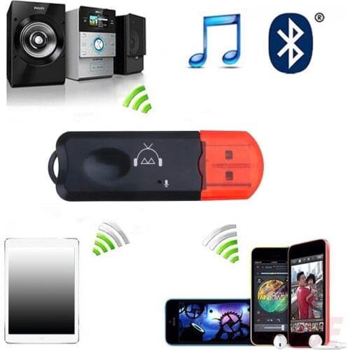 Usb Aux Bluetooth-compatible Receiving Wireless Audio Adapter Stereo with Microphone for Usb Car Mp3 Player Speaker Transmitter