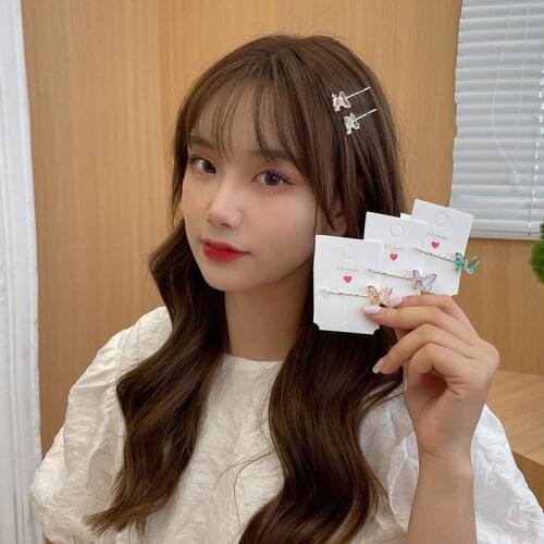 New Butterfly Hair Clip Elegant Barrette For Women Fashion Fashion Metal Girls Sweet Hair Pins Barrettes Hair Accessories Gift