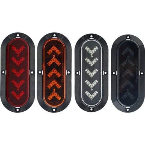 12v Piranha lamp Truck Arrows Side Lights For astra daf fuso irisbus iveco MAN mercedes multicar neoplan Brake Light