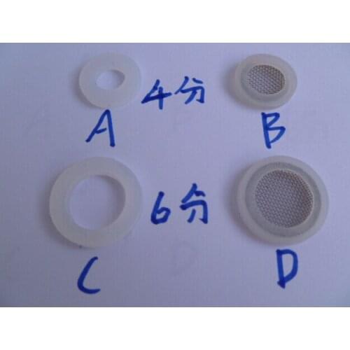 1600pcs MIX 4kinds Washers White Each Kind 400pcs