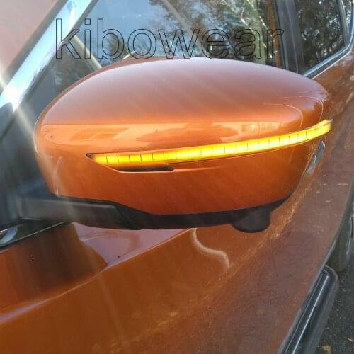 Dynamic Blinker For Nissan X-Trail T32 Qashqai J11 Murano Z52 Navara NP300 Pathfinder Juke LED turn signal lights Mirror