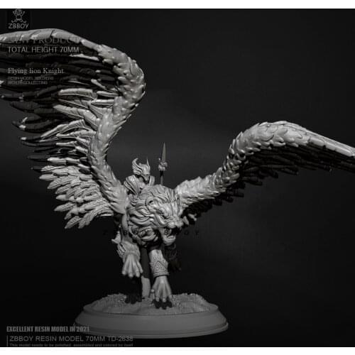 70mm Resin figure model kits DIY self-assembled TD-2638