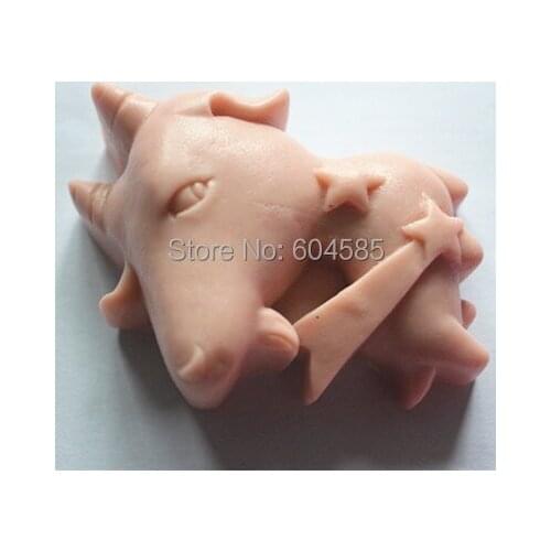C203 Capricorns.Craft Art Silicone Soap mold Craft Molds DIY Handmade soap molds