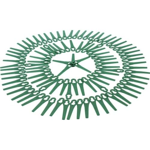 100 PKS Electric Trimmer Blades For Bosch ART18 Lion Akku Art23 Accu Art23 Easytrim Accu Art23 Accutrim F016800177 F016800008