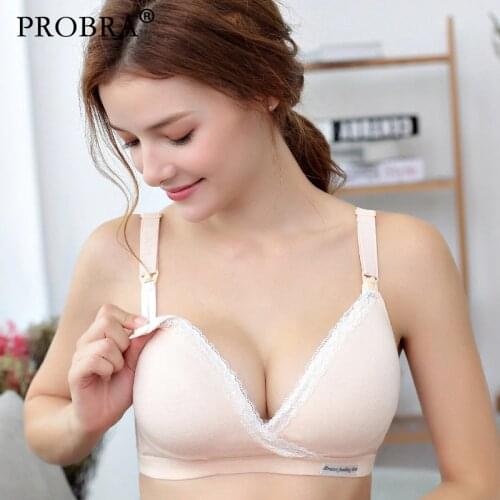 Ergonomics Wirefree Nursing Bra Pregnancy Women Clothes Maternity Breastfeeding Bralette Top For Feeding Set Lactancia Postnatal