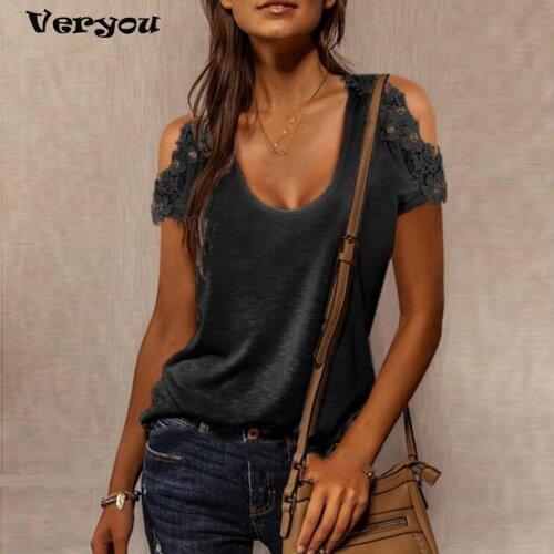 Summer T-shirts Sexy Hollow Out Ladies Tops Women Shirt O Neck Short Sleeve Casual Tshirt Fashion Loose Tee Streetwear 2021