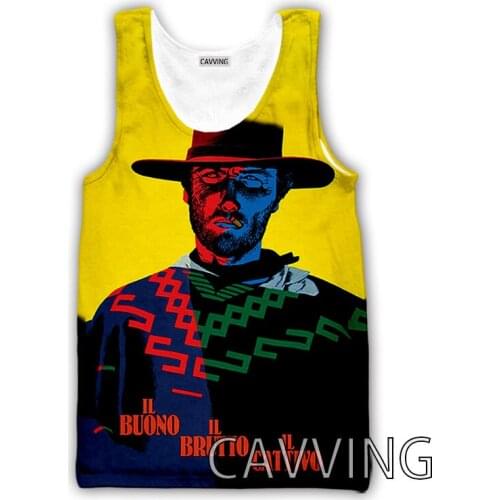 CAVVING 3D Printed The Good The Bad The Ugly Tank Tops Harajuku Vest Summer Undershirt Shirts Streetwear for Men/women
