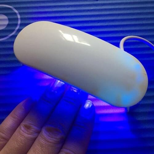 Mini Portable 6W LED Nail Dryer Cure Lamp Machine For UV Gel Nail Polish EF