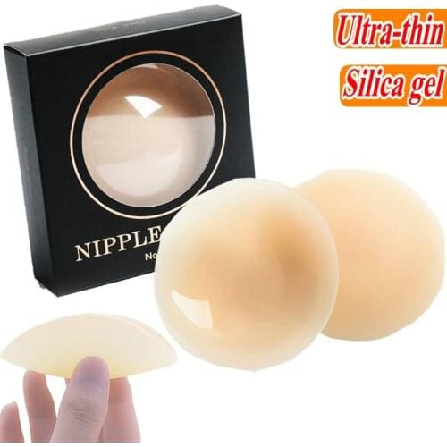 Reusable Women Breast Petals Lift Nipple Cover Invisible Adhesive Silicone Push Up Sexy Backless Strapless Breast Cover Pasties
