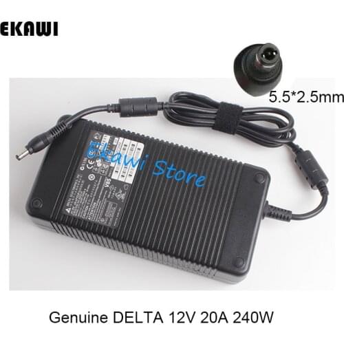 New Genuine Delta EADP-240AB B 12V 20A 240W 5.5*2.5mm AC Adapter For Delta EADP-220AB B 341-0222-01 Laptop Power Supply Charger