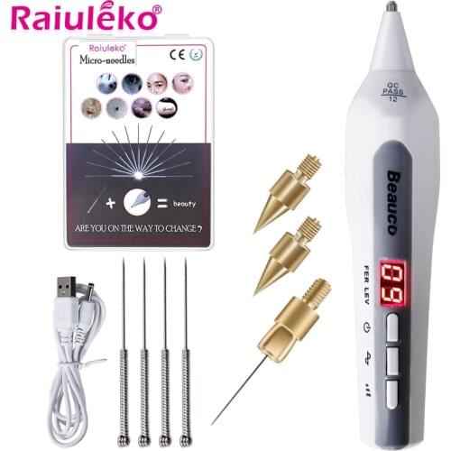 9 level Plasma Pen Face Spot Removal Pen Mole Tattoo Removal Facial Freckle Remover Machine Tag Wart Removal Beauty Care Tool