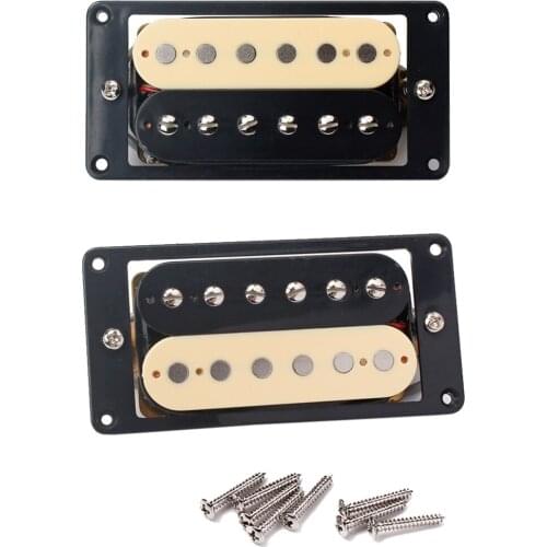 Durable Neck+Bridge Electric Guitar Humbucker Pickups 50mm+52mm Musical Instrument Accessory
