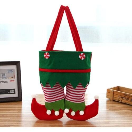 Christmas Candy Bag Fairy Gift Bag Christmas Restaurant Red Wine Bag Decoration Candy Gift Bag Fireplace Christmas Decoration