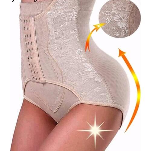 High Waist Trainer Tummy Control Panties Butt Lifter Body Shaper Underwear Panty Hooks Corsets Hip Abdomen Enhancer Shapewear