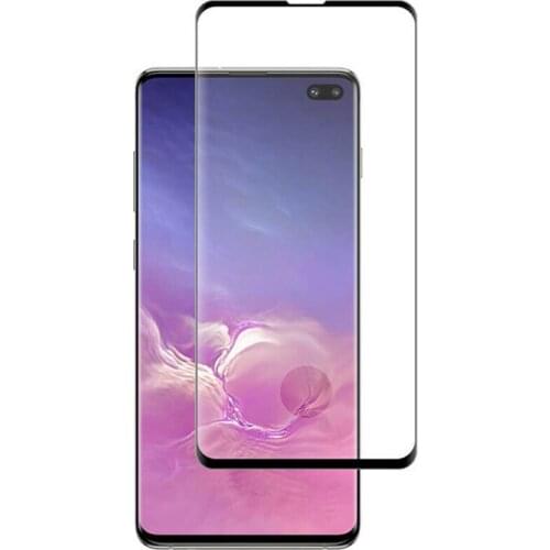 100pcs DHL 3D Full Cover Tempered Glass For Samsung galaxy S10+ S10e S10 Plus Curved Screen Protector 9H Premium Glass