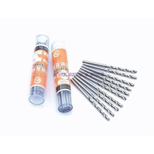 80pcs/Lot HSS Hss High Speed Steel 4341 Drill Bit 2.4/2.5/2.6/2.7mm Twist Drill Bits Woodworking Wood Tool