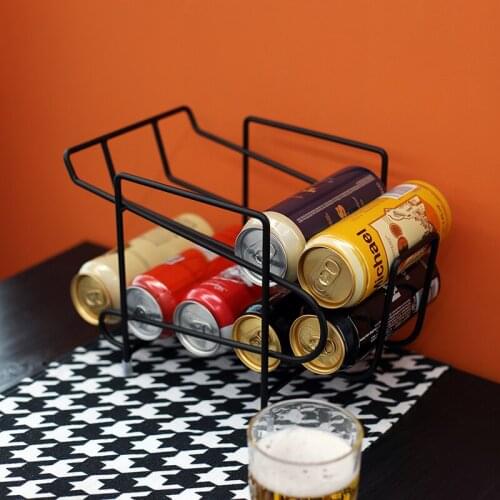 White Black Wine Bottle Display Racks for Home Kitchen Jar Storage Beverage Wine Holder Club Bar Basket Party Decor Tableware