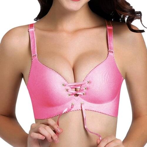 One-piece Seamless Underwear Bras For Women Sexy Push Up Lingerie Bra Seamless Bralette Wire Free Interior Small Size Brassiere