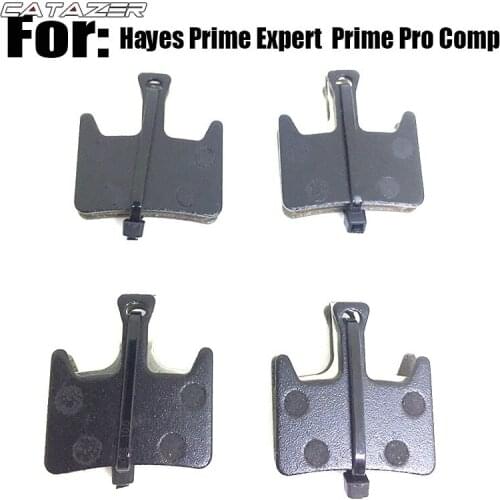 Catazer Semi Metallic Kevlar fiber Bicycle Disc Brake Pads 4 Pair For Hayes Prime Expert Prime Pro Comp Bicycle Accessories