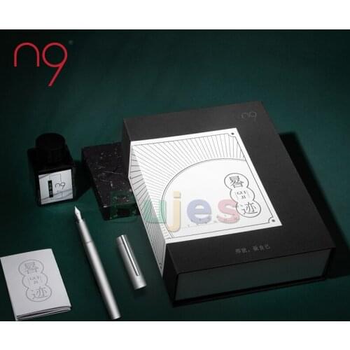 N9 Sundial Serie Iridium Fountain Pen,Student Calligraphy Pen,Office Ink Pen Signature Pen Gift Set,Business Stationery Supplies