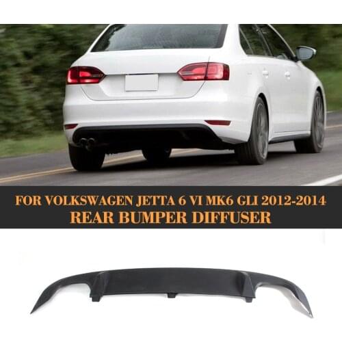 Black ABS Rear Trunk Spoiler Lip Diffuser for Volkswagen VW Jetta GLI Sedan 4 Door 2013 2014 2015 Car Styling