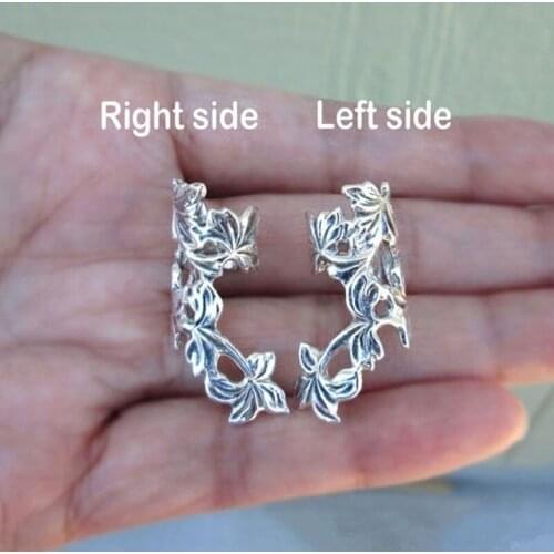 1 Pair/set Gorgeous Ear Decor Earrings Jewelry Puck Rock Vintage Vine Shape Ear Cuff Jewerly Gifts For Women Without Piercing