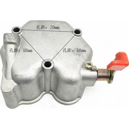 Cylinder head cover for Chinese 186FA 188F 190F diesel engine decompression cover