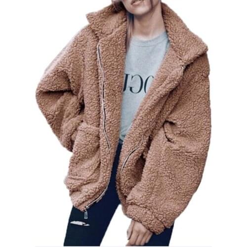 MOXFCIZO Women's Jackets With Fur