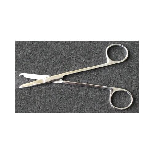 Stainless steel medical hook scissors ophthalmic surgical instruments stitches tissue scissors surgical medical gauze scissors