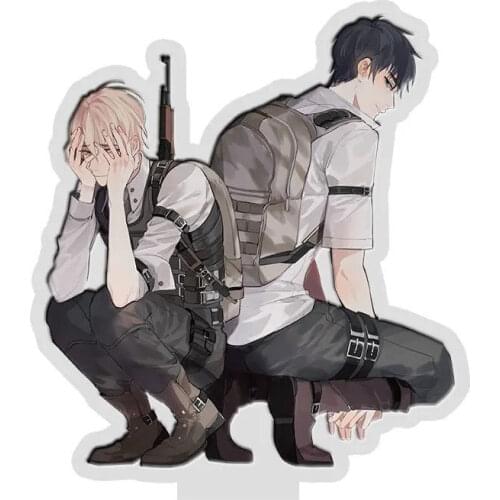 Yuan Dan Novel Awm Jue Di Qiu Sheng Yu Yang Qi Zui Original Figure Stand Man Man He Qi Duo Fiction Doujin Around Collection Gift