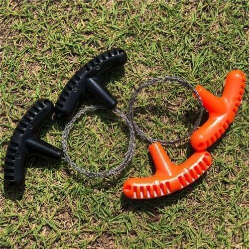 Manual Hand Steel Rope Chainsaw Practical Portable Emergency Survival Gear Steel Wire Kits Travel Tools Outdoor Camping Hiking