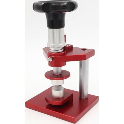 Manual Watch Repair Tool Spiral Capping machine High-Precision Watch back Cover Pressing machine with 20PCS Abrasives