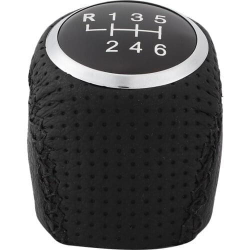 Auto Car Gear Shift Knob Handball Lever PU Leather Replacement Fit for Peugeot Boxer Car Auto accessories