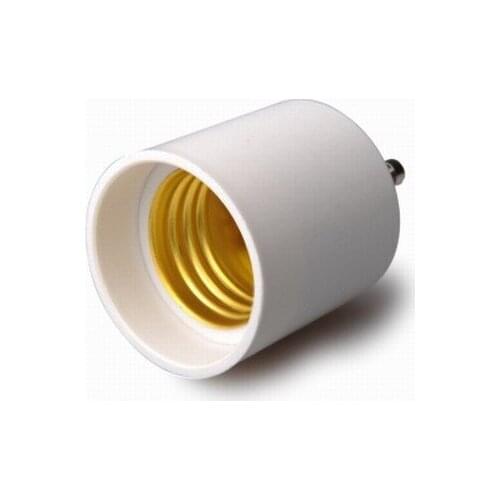 GU24 to E27 LED Light Bulb Lamp Socket Holder Adapter