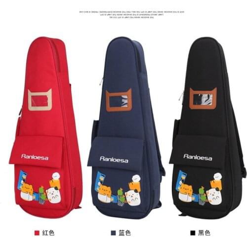 Thick Ukulele Case 23 inch Waterproof Cotton Mini Guitar Bag Tenor Ukulele Bag Accessories Parts Gig GP167