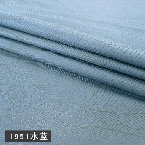 High-precision polyester woven jacquard fabric light luxury home living sofa pillow upholstered bedside material for sewing DIY