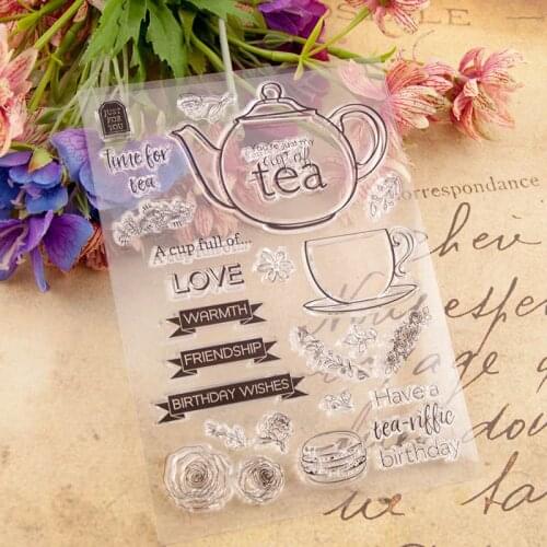 Teapot teacup Shapes Metal Cutting Dies Stencil Scrapbooking Photo Album Card Paper Embossing Craft DIY Cutting Dies