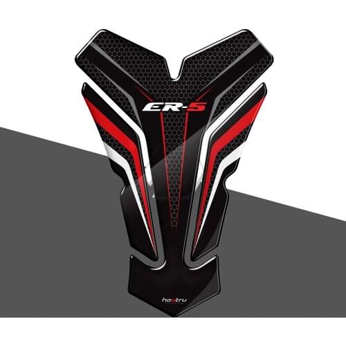 3D Motorcycle Tank Pad Protector Stickers Case for Kawasaki ER5 ER-5 Tankpad