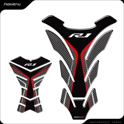 3D Motorcycle Tank Pad Protector Decal Stickers Case for Yamaha R1 R1M YZF-R1 Tank
