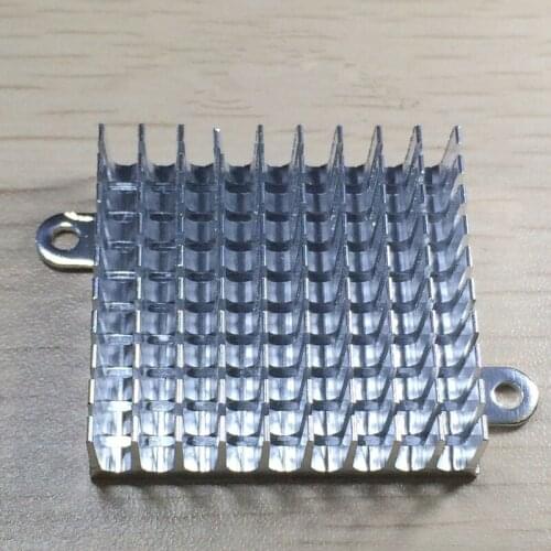 5pcs/lot Good heat dissipation aluminum 40*43*11mm Small heat absorption heat block guide cold heat conduction block heatsink