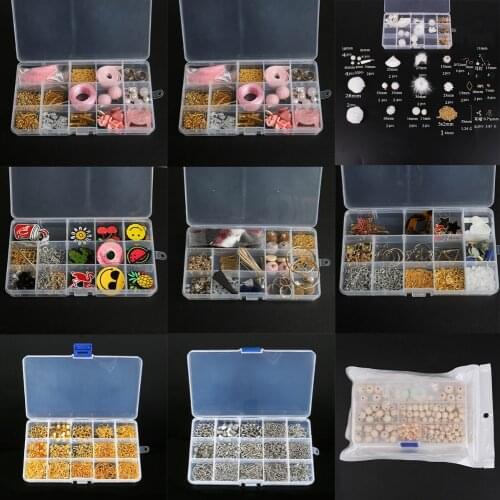 13 Styles Jewelry Accessories Parts Metal Parts Mix Set For Making Bracelet Necklace Earring Jewelry Findings Accessories Manual